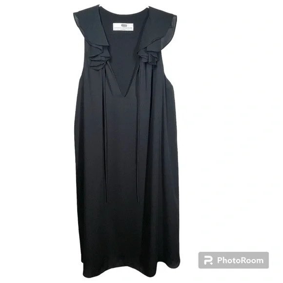 Amanda Uprichard Maternity Crepe Shift Dress - Size S - Picture 3 of 8